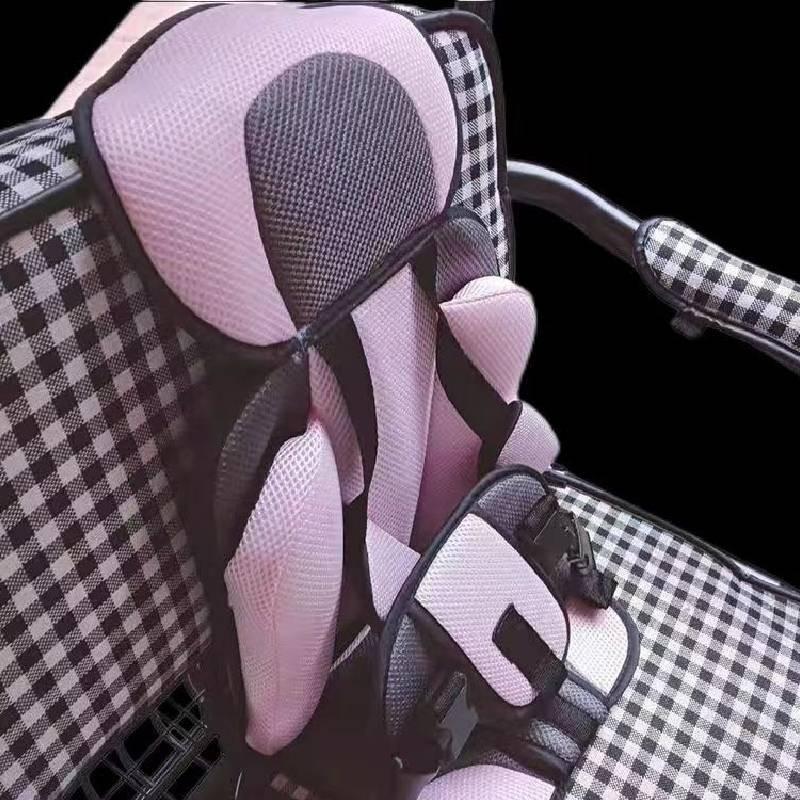 Stylish Cotton Baby Tricycle Seat Cushion For Easy Travel With Children