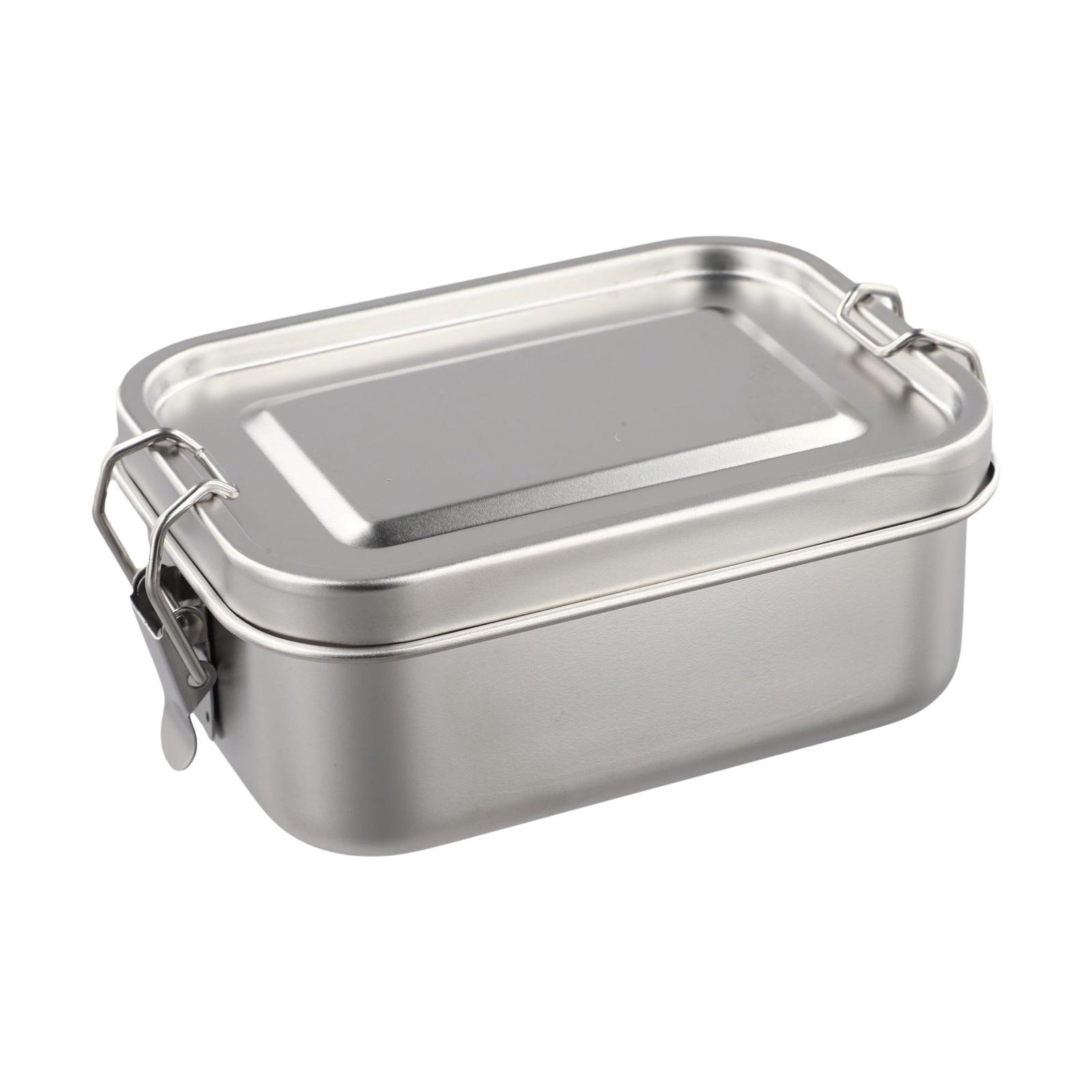 

Compact Design Portable Meal Container Stainless Steel Lunch Box 550ml
