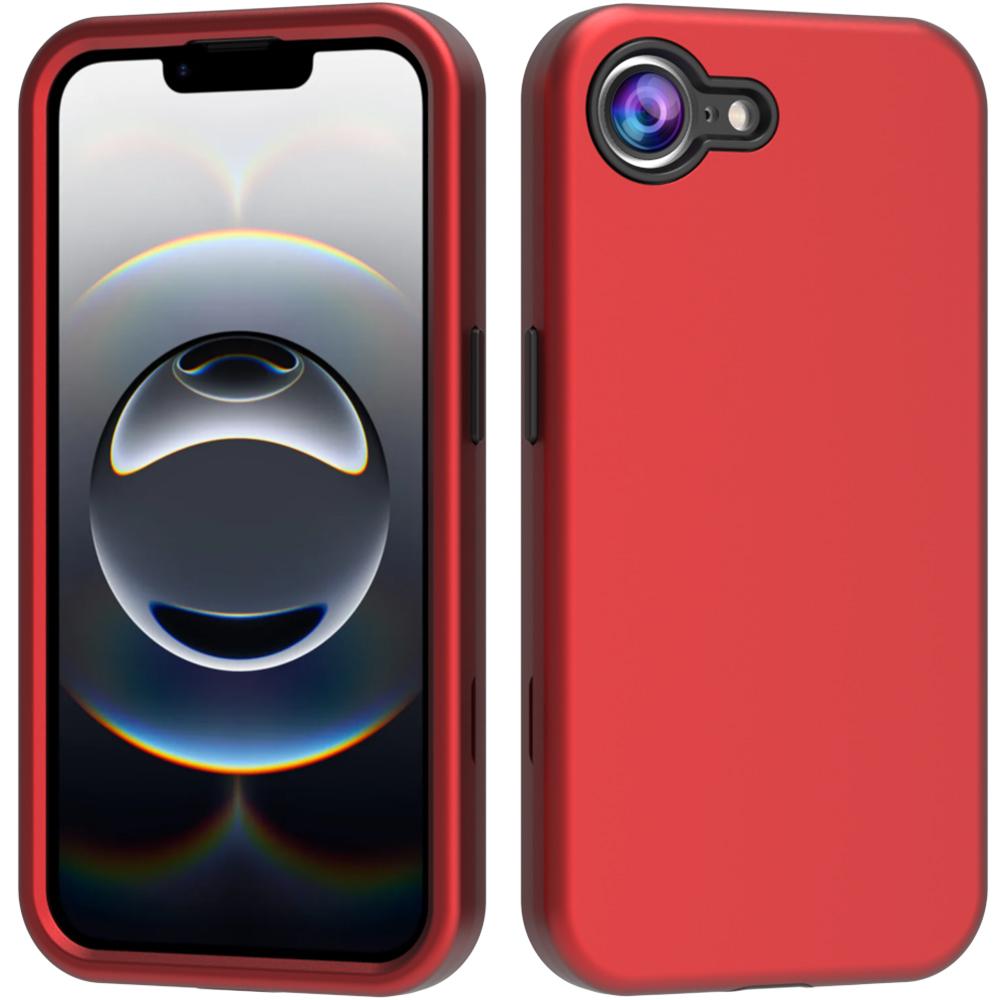 GW03 For iPhone 16e Case TPU+PC Phone Cover Dual Layer Shockproof