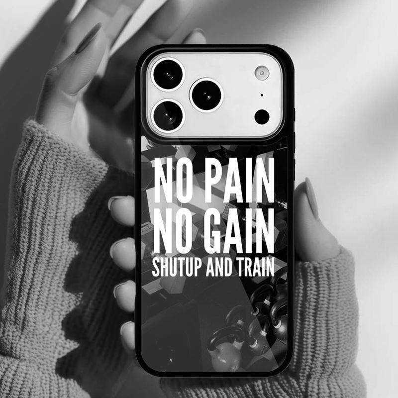 Bodybuilding Gym Fitness Phone Case for iPhone 17 16 15 14 13 Pro Max Back Cover for 12 11 Pro Coque