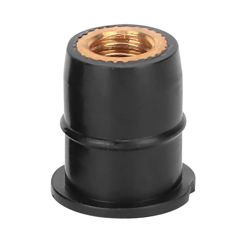 Wellnuts, Motorcycle Accessories Insert Rubber Nut (Rubber Blind Nut) M6 Well Nut, Extension Nut