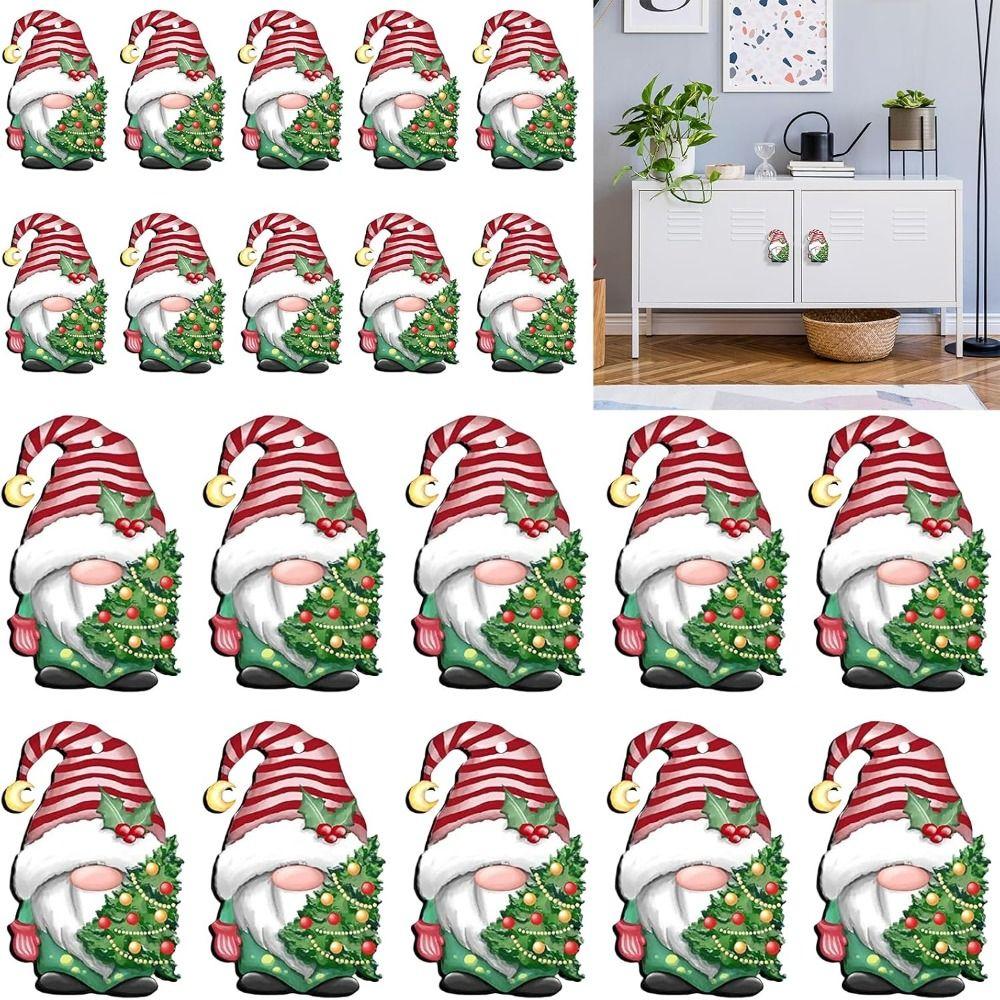 2Pcs Easy To Install Cabinet Knob Protection Covers Door Knobs Drawer Pulls  Xmas Decoration