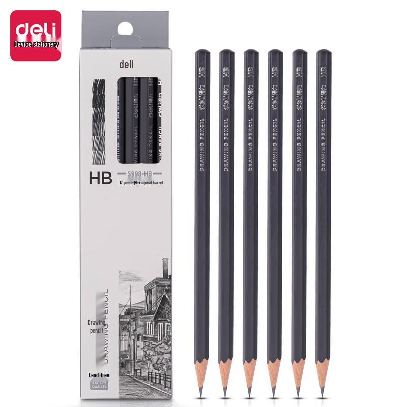 Deli S998 HB Pencils