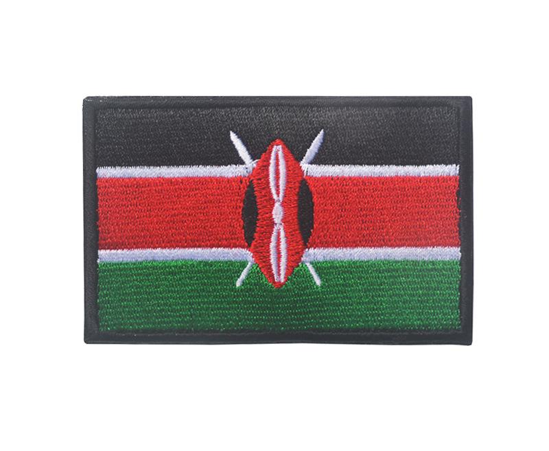 

African Nations Velcro Flag Armband Patch (South Africa, Egypt, Kenya, Congo, Nigeria, Angola)