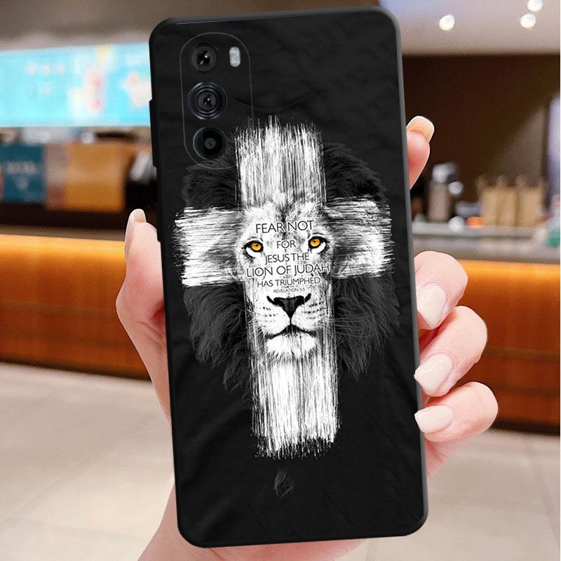 

Phone Case For Motorola Edge 50 40 Pro 60 50 40 30 Ultra Neo Fusion Moto G85 G72 G53 G54 G84 G13 G32 Jesus Christ Cross Moto G32