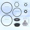 Pool Filter Parts 12-Piece Sand Filter Pump O-Rings Pool Sand Filter Seal Gasket Parts Pool Filter Pump Repair Air