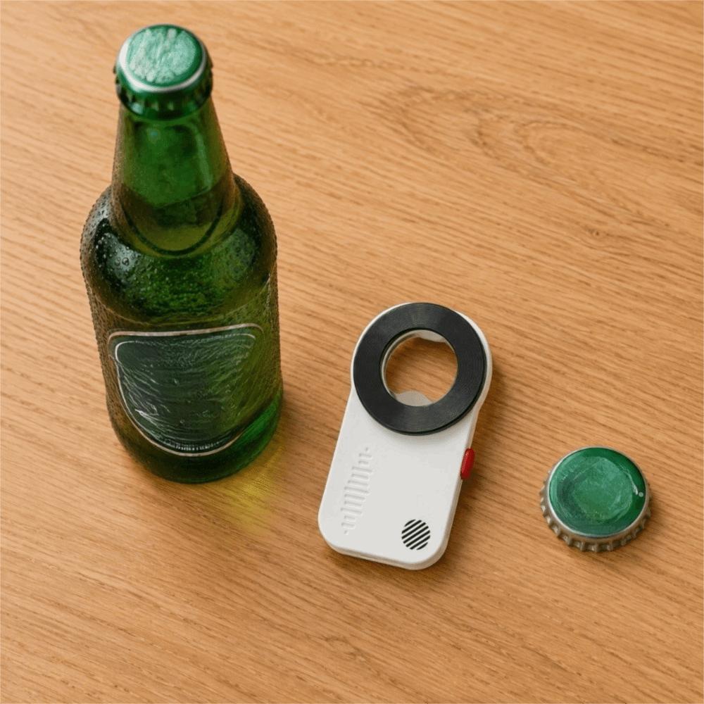 Lightweight Beer Bottle Opener Magnetic Soda Can Opener Portable Record Bottle Opener  Hot Dogs
