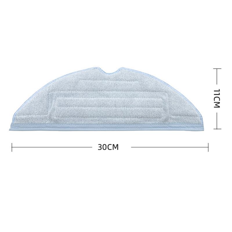 BAAM-10 Pcs Mop Pads For Roborock S 7 S7 Max T7S T7S Plus Robot Vacuum Replacement Accessories