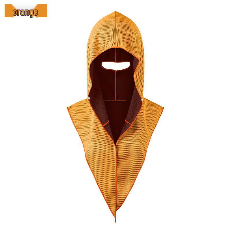 Quick-Dry Hooded Sun Protection Shawl for Hair-Exposed Activities