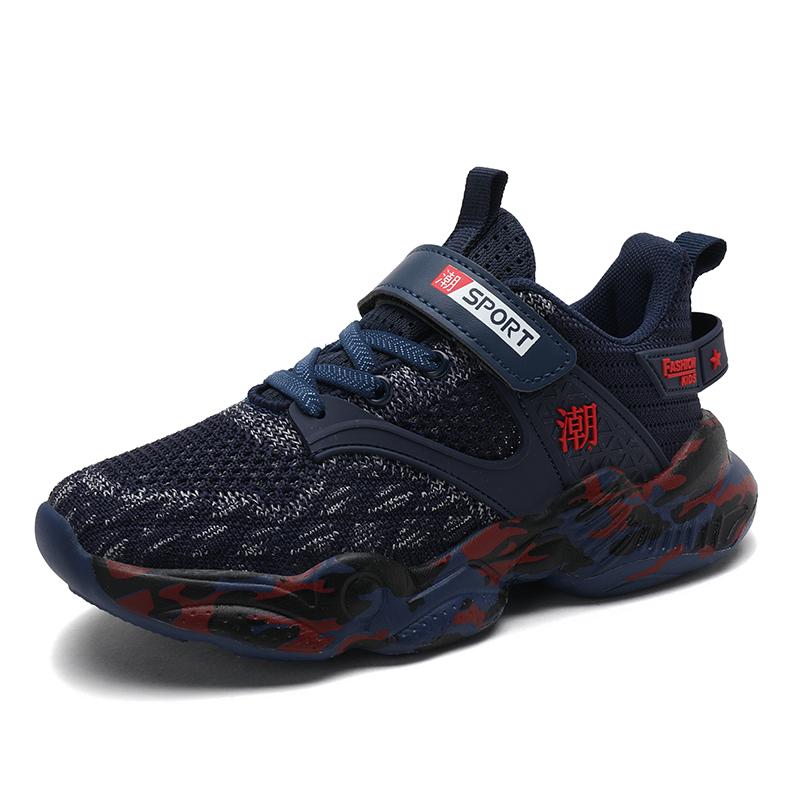 Casual sneakers voor kinderen Zomerjongen Meisje Lichte sportloopschoenen Holle ademende kinderen platte wandelschoenen Tienertennistrainer