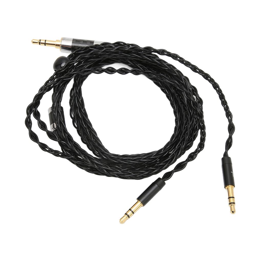 Headphone Cable Replacement 8 Core Silver Plated Sound Cable Replacement for MDR Z7 Z1R 3.5mm Stereo