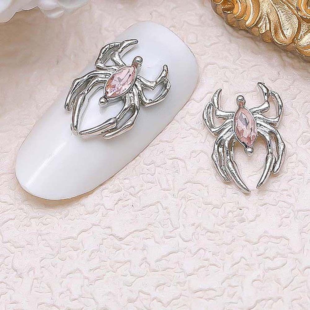 5pcs/set Nail Art Decorations Spider Horse Eye Nail Decorations  Lady