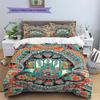 Nazar Boncuğu Pattern Bedding,Quilt Set Quilt Cover Pillowcase Home Birthday Gift (1 * duvet cover + 2 * pillowcase, without core)
