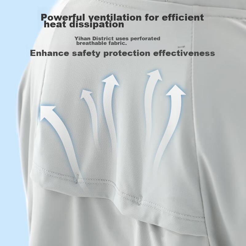 Ousen Children's Sun Protection Clothing, Boys And Girls Outdoor UPF50 UV Protection, Breathable Thin Skin Coat, Baby Ice Silk Sun Protection Garment