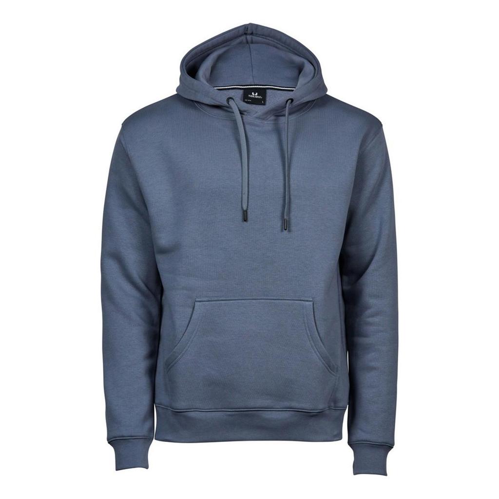 Tee Jays Mens Hooded Cotton Blend Sweatshirt