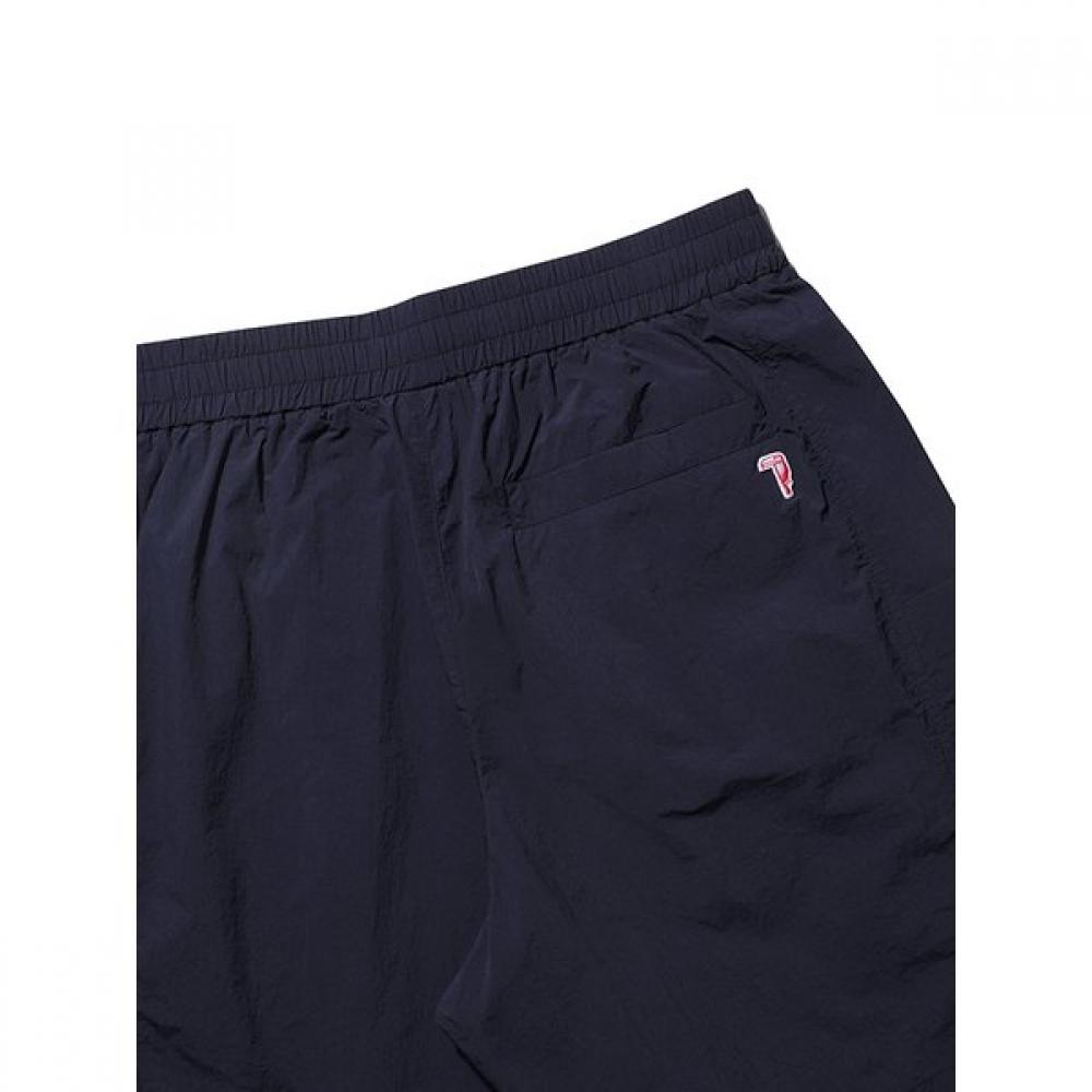 Stitch Out Pocket 5  Half Pants  Navy 