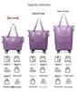 Women's Universal Wheeled Travel Bag - Student, Maternity, Boarding & Storage Handbag