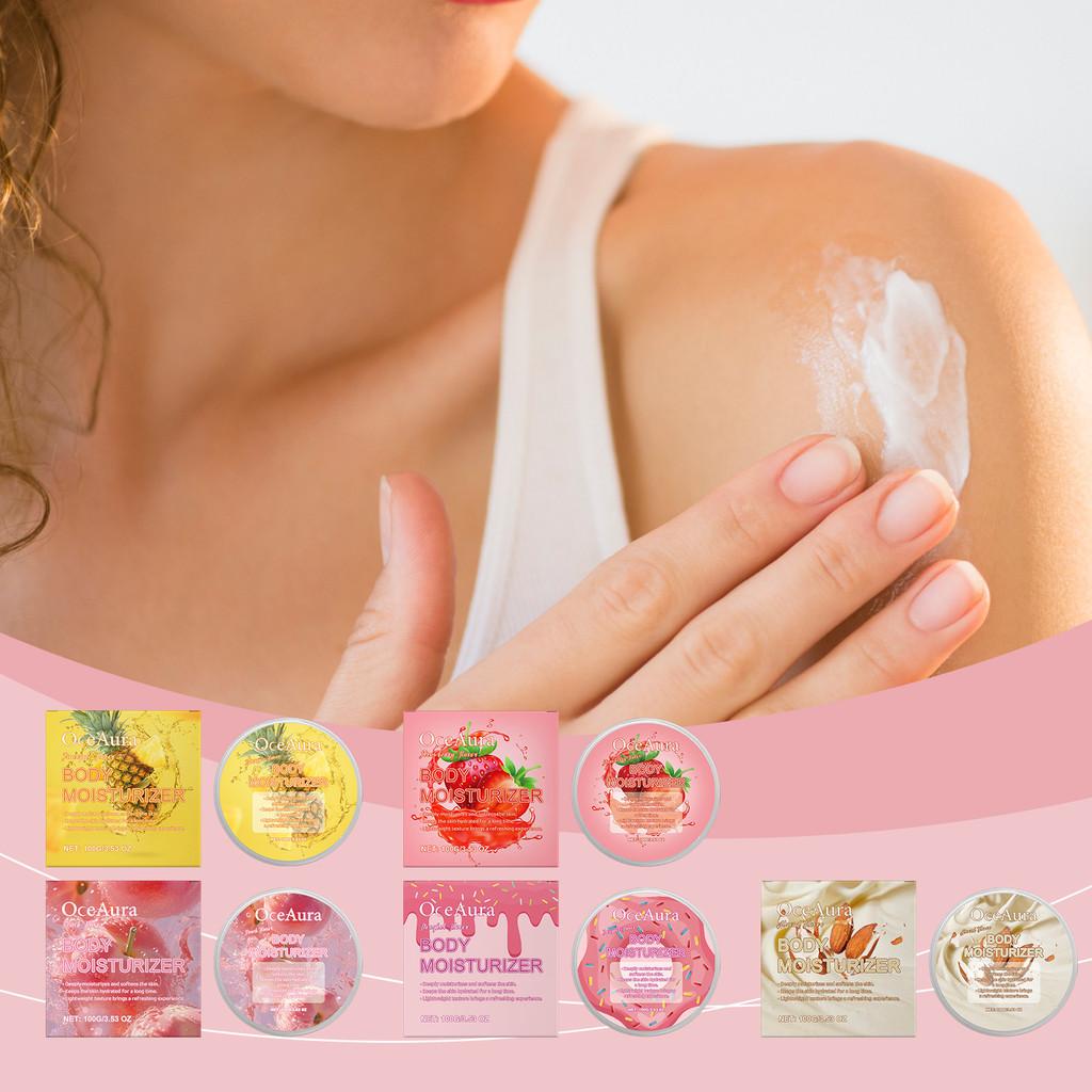 Oceaura Cream Moisturizing Series Revitalizing Hydrating Cream For Soft Glowing Skin Pineapple 100g