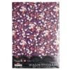 Kamiiso Kimono Beauty Washi Chiyogami Flower A4 Size 12 Sheets Red and White Plum Blossoms 2203 No.