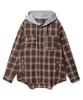ALVINCLO [De Luxe] City Boy Oversized Check Hoodie (2 Colors)