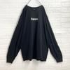 [USED] Rare XL Supreme Box Logo Long Sleeve T-Shirt (Black) worn by BTS Jungkook