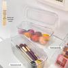 Dustproof Cosmetic Organizer: Powder Puff, Brushes, Lipstick, Sponge Storage Box for Dressing Table.