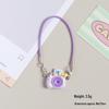 Dollhouse Bow Knot Cartoon Camera Pendant Necklace