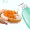 Silicone Dog Bath Brush Comb 2 In 1 Pet Shower Comb Pet Products Cat Massage Brush  Kitten Cat