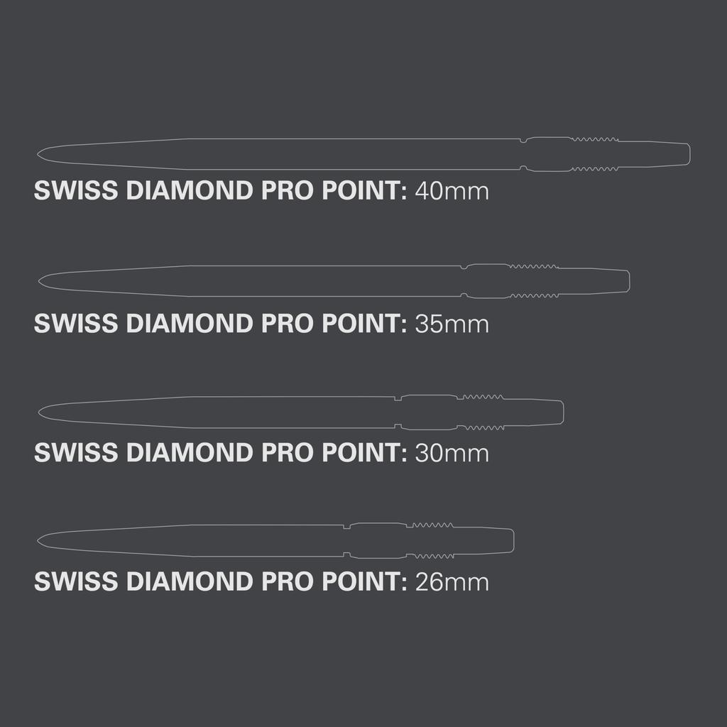 Target Swiss Diamond Pro Point Silver 40mm 340187
