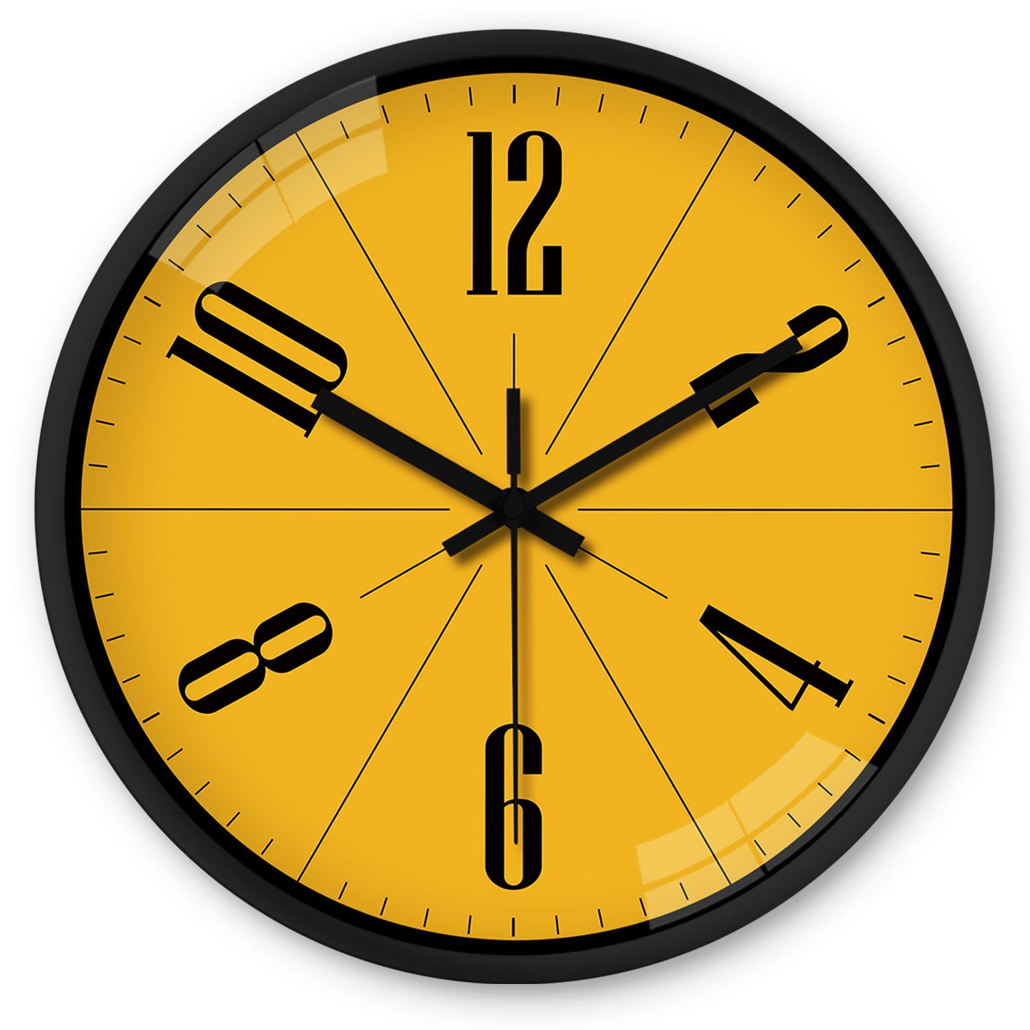 High-Quality Creative High-Quality Personality Up-to-date High-Quality Wall High-Quality Clock High-Quality Nordic High-Quality Simple High-Quality (as the picture,8Inch)