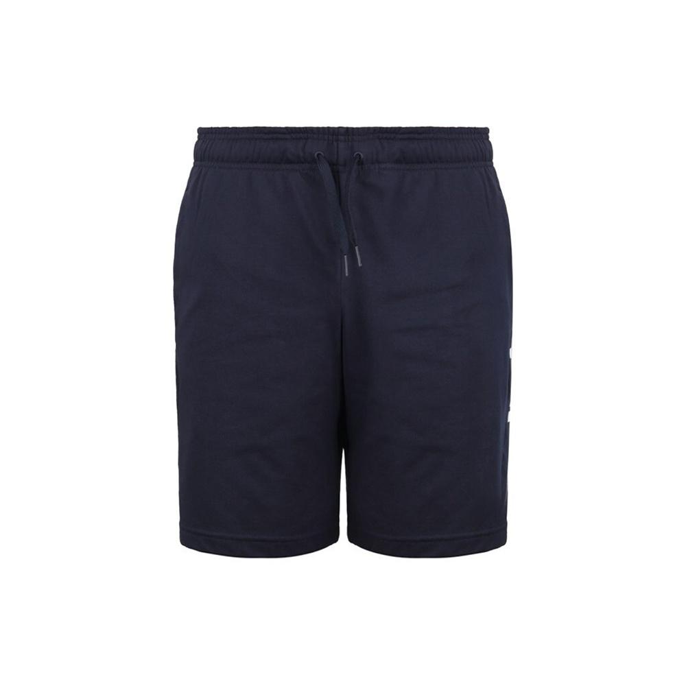 adidas E Lin Shrt Ft Logo Training Sports Shorts Blue Men s DU0417 L