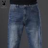 PLAYBOY Men's Autumn/Winter Straight-Leg Loose Casual Jeans