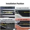 3D Car Grill Emblem Rline Badge R line Car Grille Stickers for Volkswagen VW Bora Sagitar Magotan Lavida Tryron Tharu Tiguan CWS1 