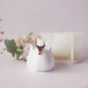 Mulete din silicon în formă de pasăre, Mulete din silicon pentru lumânări pentru decorațiuni din lumânări, săpun, gips, Mulete din fondant cu păsări pentru ciocolată