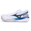 NEO JUMP Cushioning Abrasion Resistant Slip Resistant Low Top Volleyball Shoes Unisex Silver Wing White V1GA259951