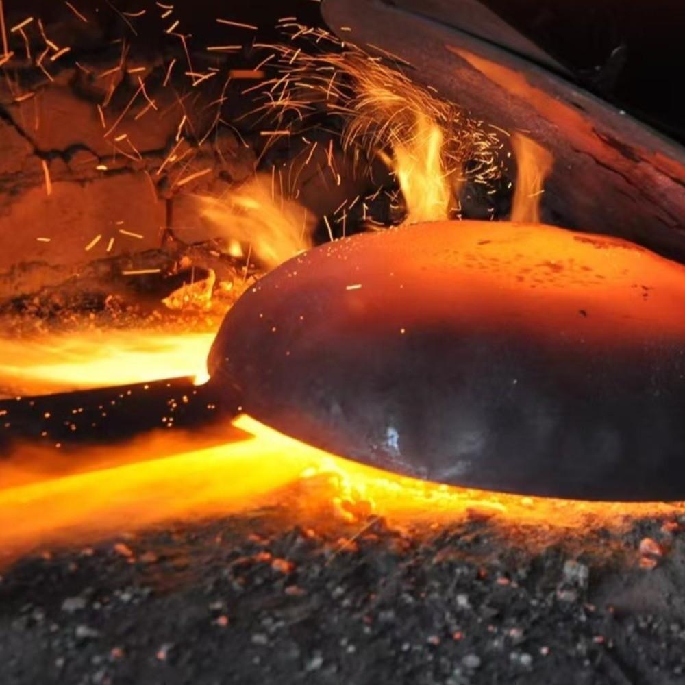 32/34/36cm Cast Iron Wok Non Stick Kitchen Tools Durable Cookware Cooking Pot  Gas Induction Cooker