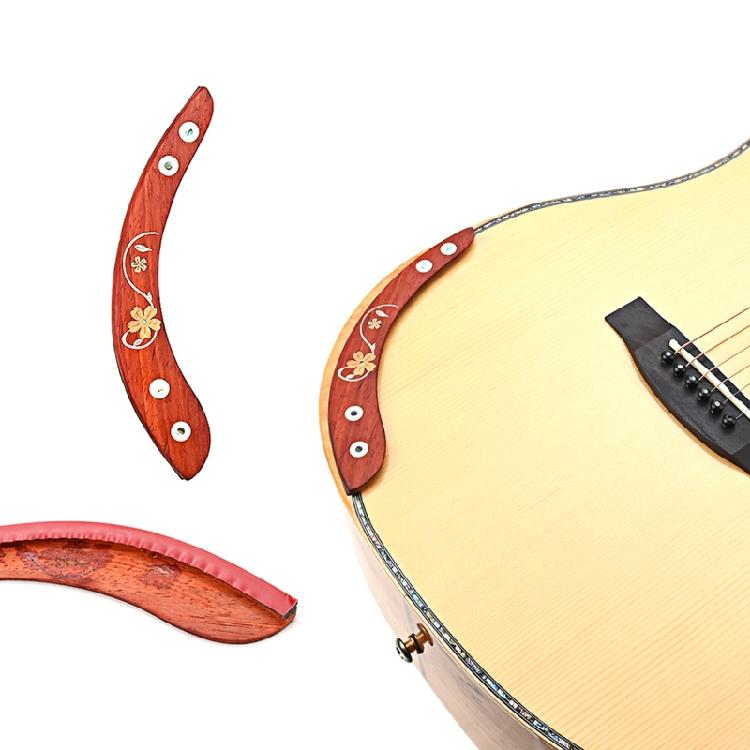 Carved Flower Guitar Arm Rest Acoustic Guitar Armrest Folk Guitar Accessories
