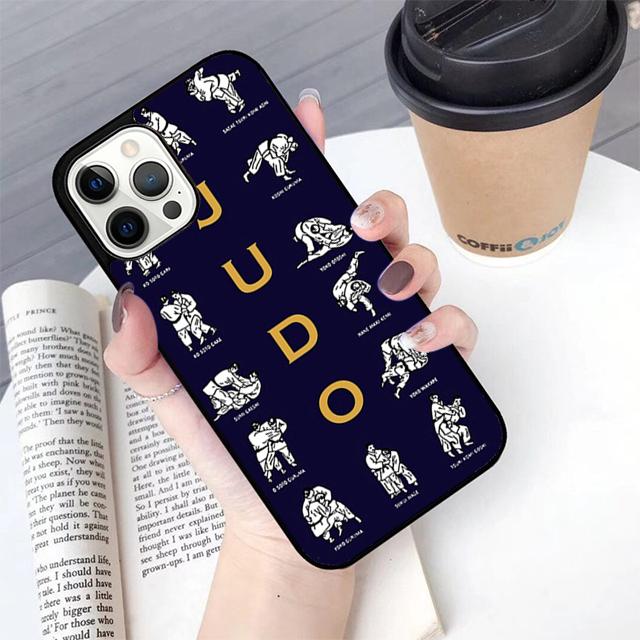 Judo Phone Case For iPhone 17 Air 14 15 16 16e 13 12 Max Cover For Apple iPhone 17 Air 11 Pro Max Plus Coque