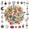 400-Piece Mixed Alloy Accessory Set for DIY Bracelets, Necklaces, Earrings, Keychains, and Charms