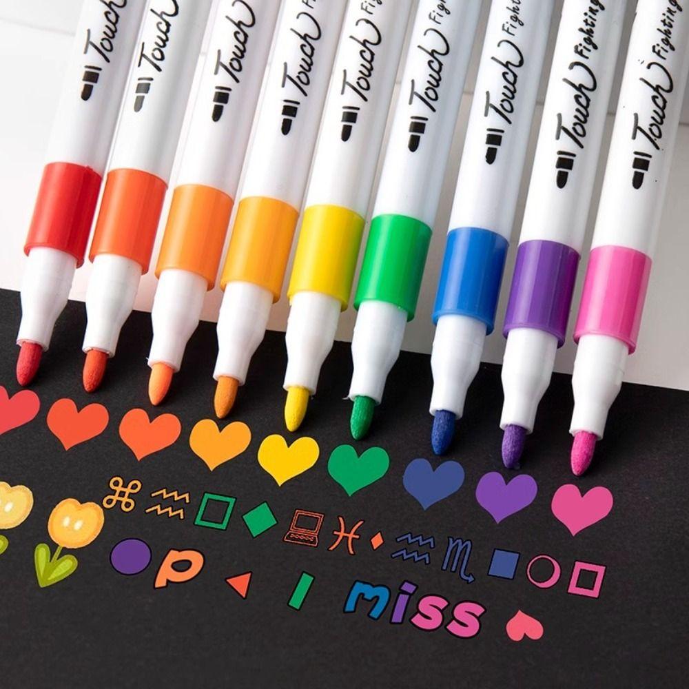Drawing Acrylic Paint Marker Set Non-toxic Colorful Painting Pen  Student