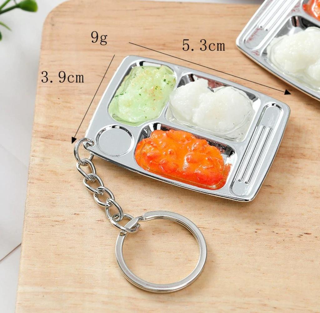 Mini Hot Pot Mala Tang Noodle Bowl Keychain Ornament