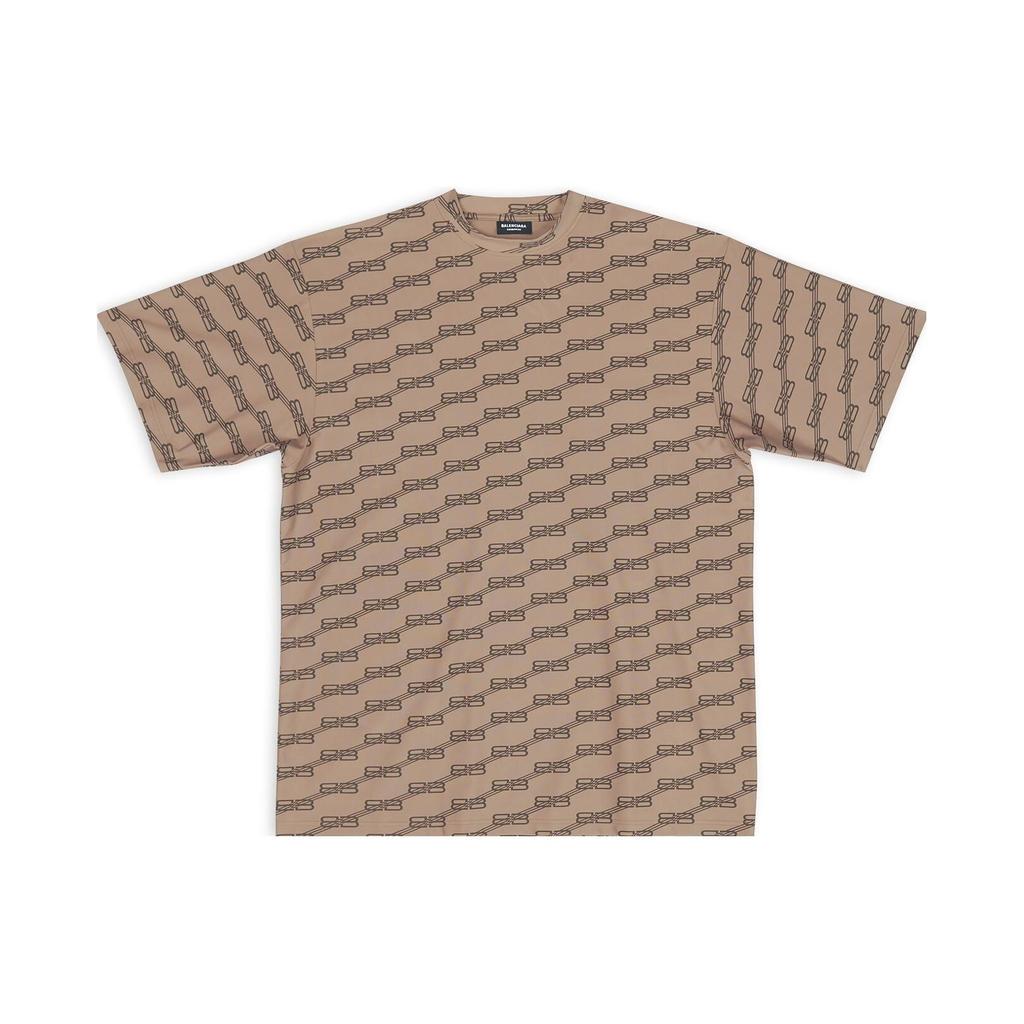 Balenciaga BB Monogram Swim T-Shirt 'Beige' Men's 6570274B7B99764