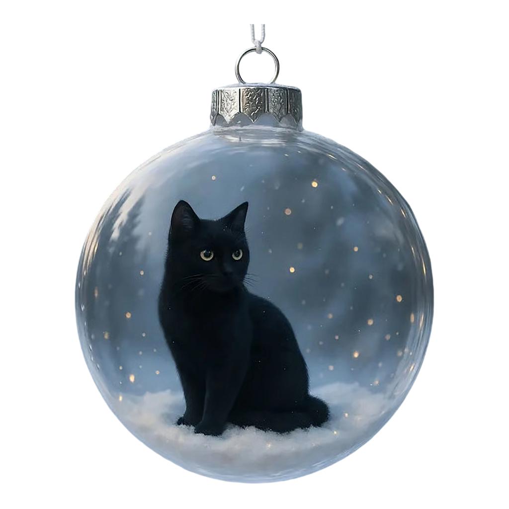 Cute Christmas Ball Ornament Themed Christmas Tree Decoration Hanging Ornament