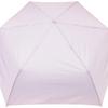 Rose Industry RIC 60cm Mini Folding 61605511 Women's Umbrella, Flat, Plain, Pink,