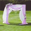 Elegance: Delicate Voile Curtains for Wedding Party Decor