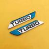 Modifiziertes Auto-Logo Turbo Metallaufkleber Sportlicher Karosserieaufkleber Hinteres Emblem Seitenemblem Dekorativer Aufkleber für Automobile