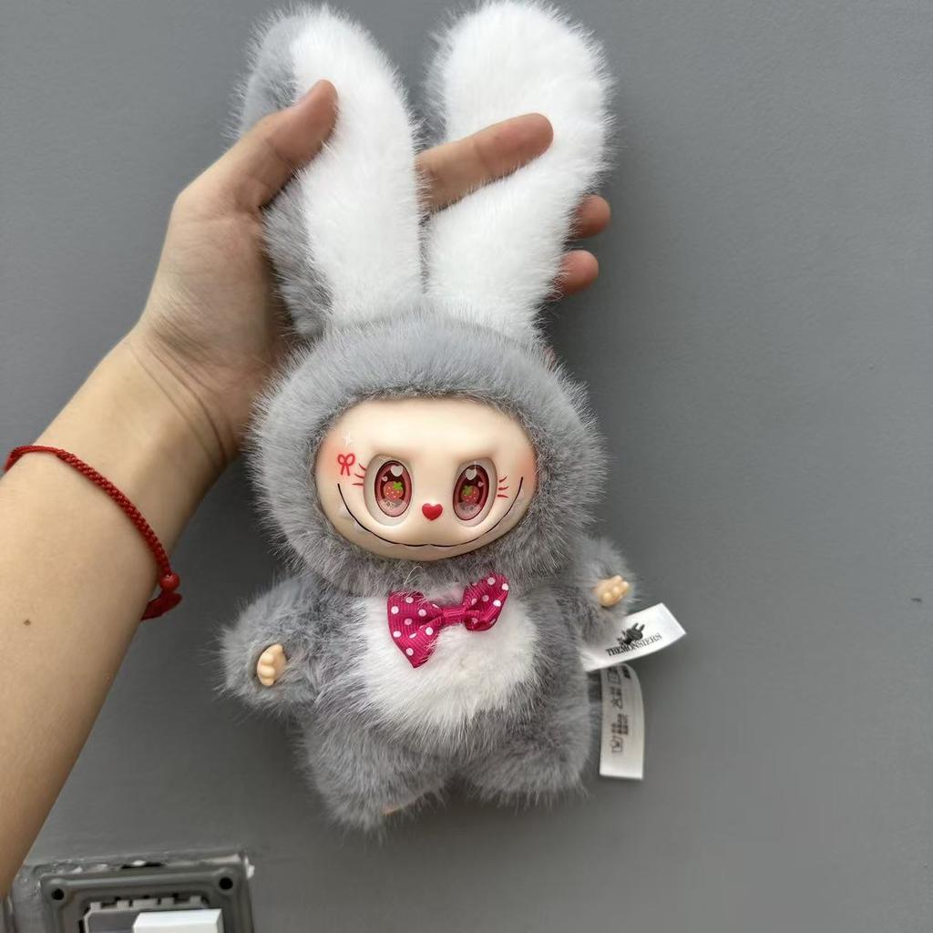 Big-eared Rabbit Doll Labu Bag Pendant Doll Toy Keychain Pendant Ornament Plush Toy
