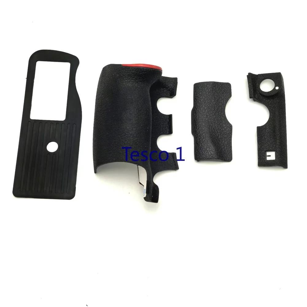 

A Set of New Original Front Grip Side Card Bottom Rubber Cap Cover with Double-sided Tape for Nikon D4 SLR Replacement Parts 4-piece set