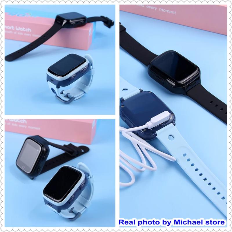 2025 NEW 4G Smart Watch Kids GPS WiFi 1000mAh Video Call Tracker Location SOS Call Back Monitor Phone Watch Smartwatch Children Gifts