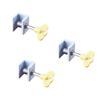1/3/5pcs Sliding Window Locks Aluminum Alloy Window Stoppers Adjustable Window Door Frame Security Locks with Key for Home and Office